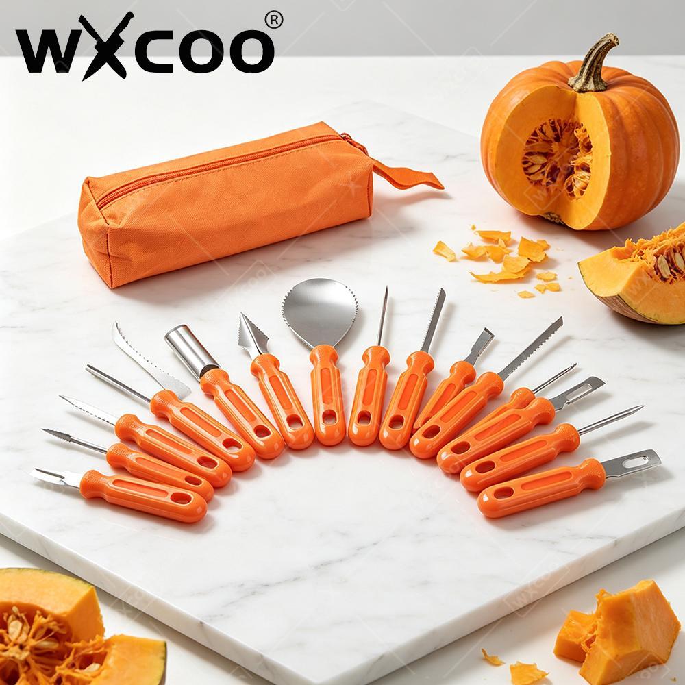 Pumpkin Lantern Halloween - Set di Utensili per Intaglio Zucca
