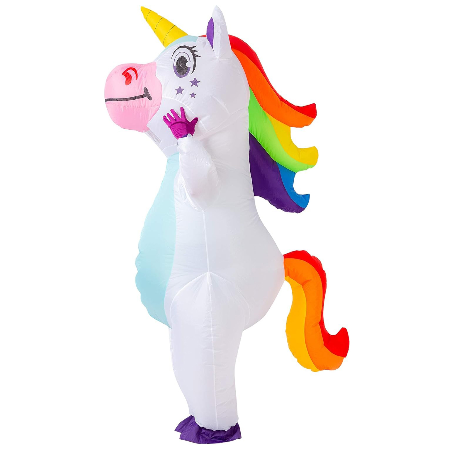 Halloween Costume Adult - Costume da Unicorno Gonfiabile per Adulti,