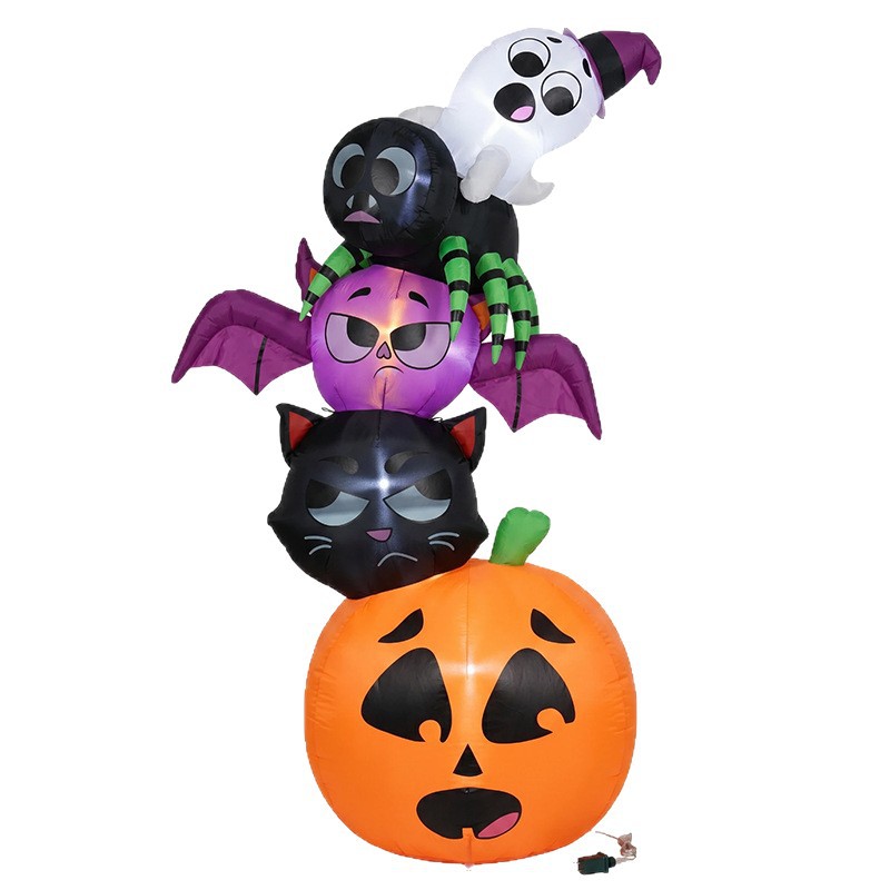 Halloween Pumpkin Decor Led - Decorazioni gonfiabili di Halloween da 18
