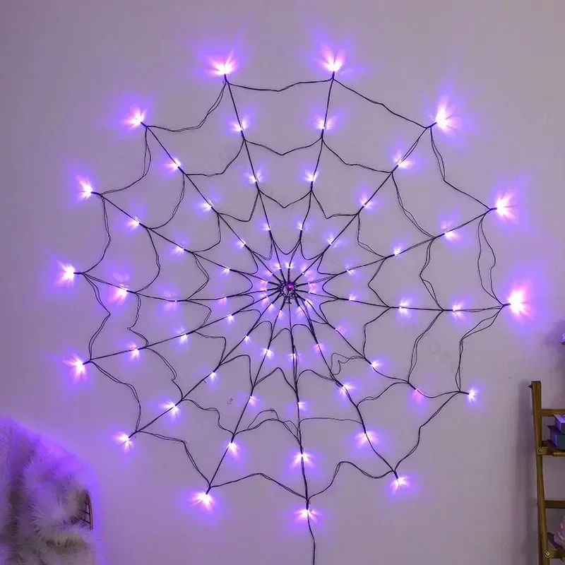 Luci a Rete a Forma di Ragnate - Spider Web Halloween Decoration recensione e prezzo