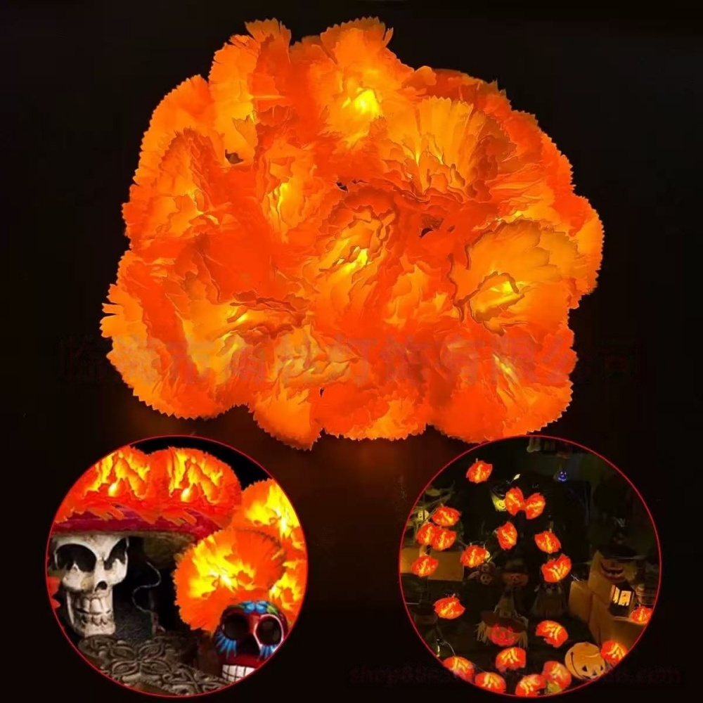 Luci a Stringa LED a Forma di  - Halloween Led String Lights Orange recensione e prezzo