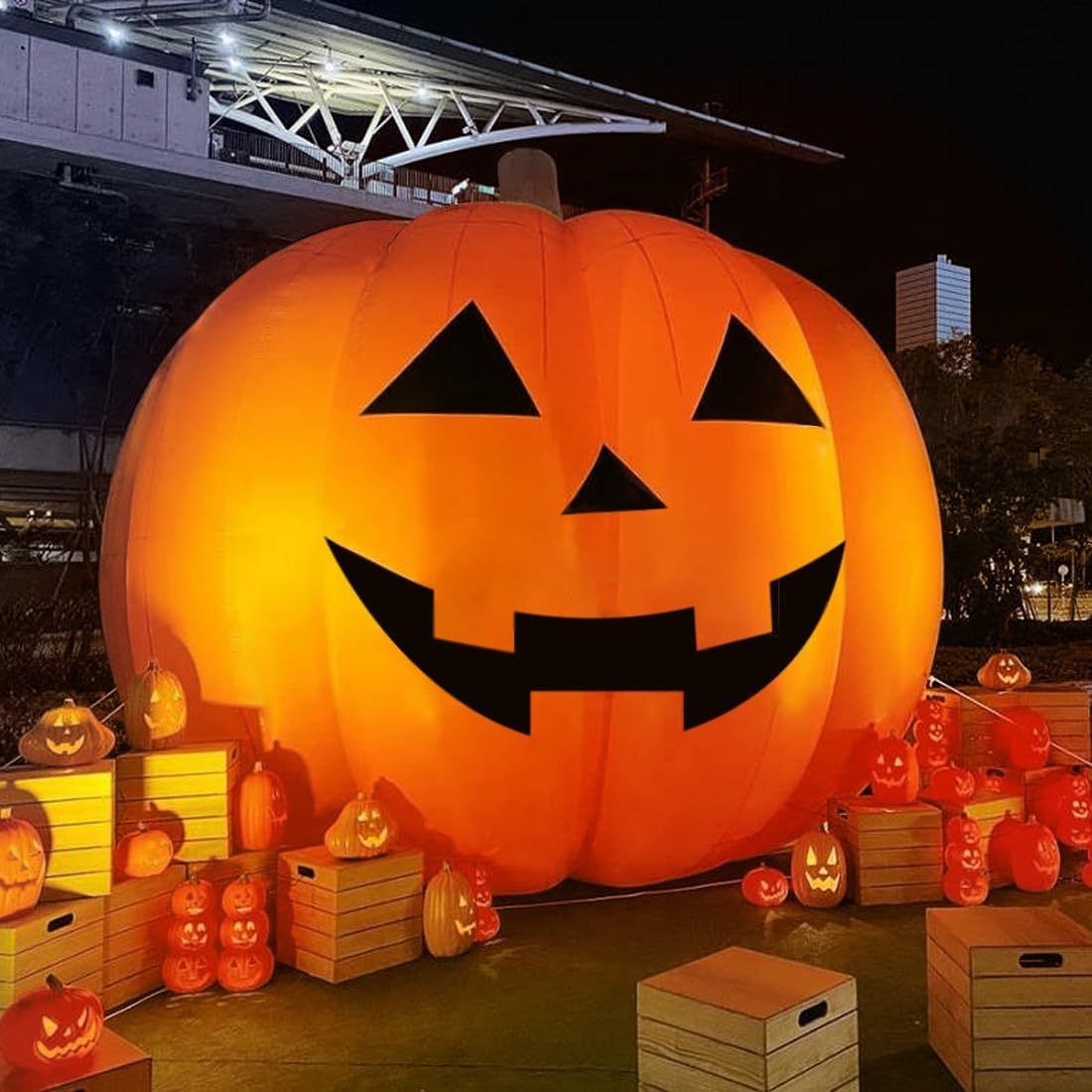 Decorazioni Gonfiabili Giganti - Halloween Pumpkin Decor Led recensione e prezzo