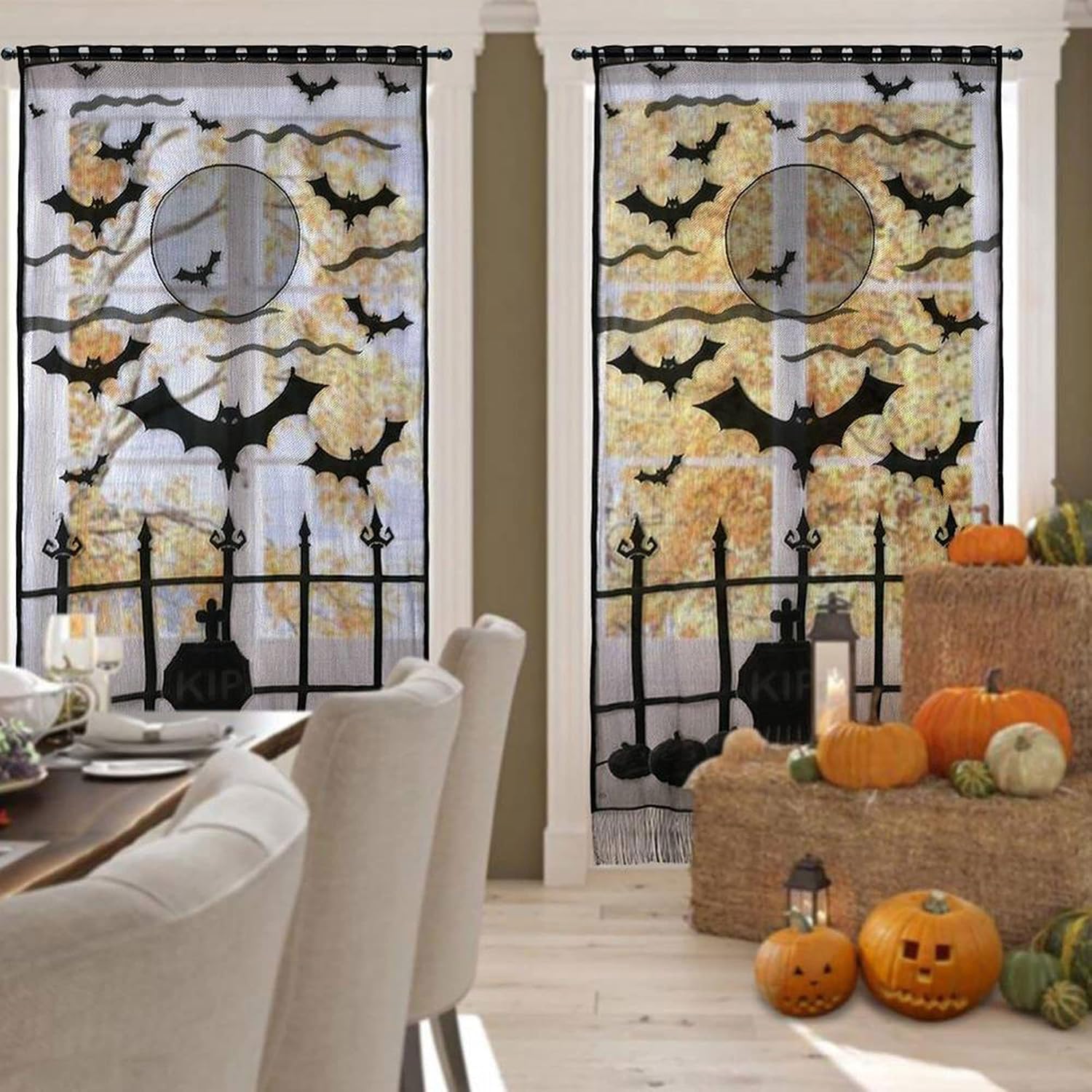 Tenda per Porta in Pizzo a Tem - Halloween Skeleton Decoration recensione e prezzo