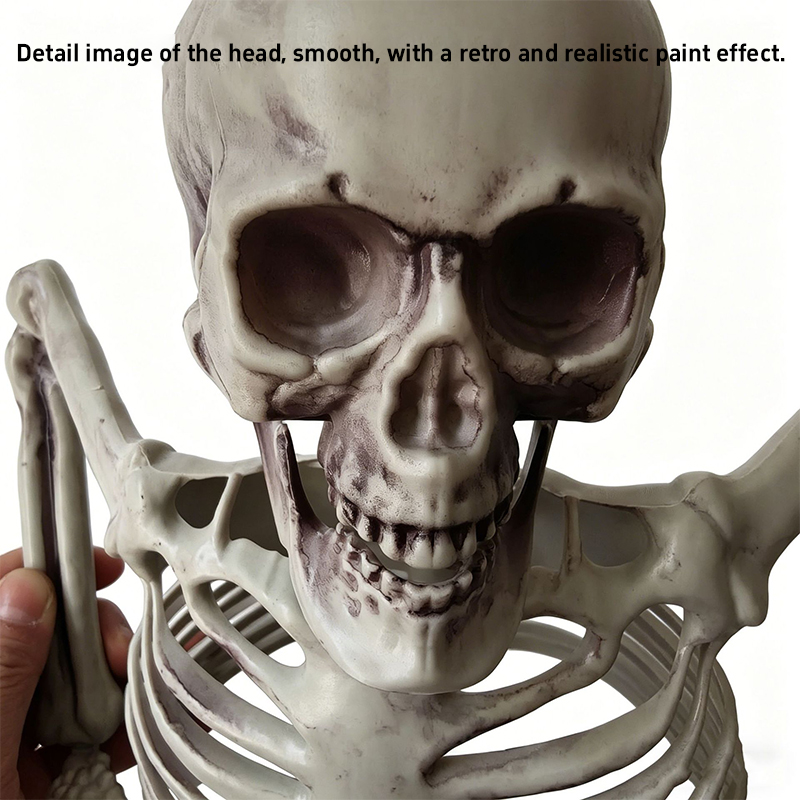 Ornamento a forma di teschio e - Halloween Skeleton Decoration recensione e prezzo