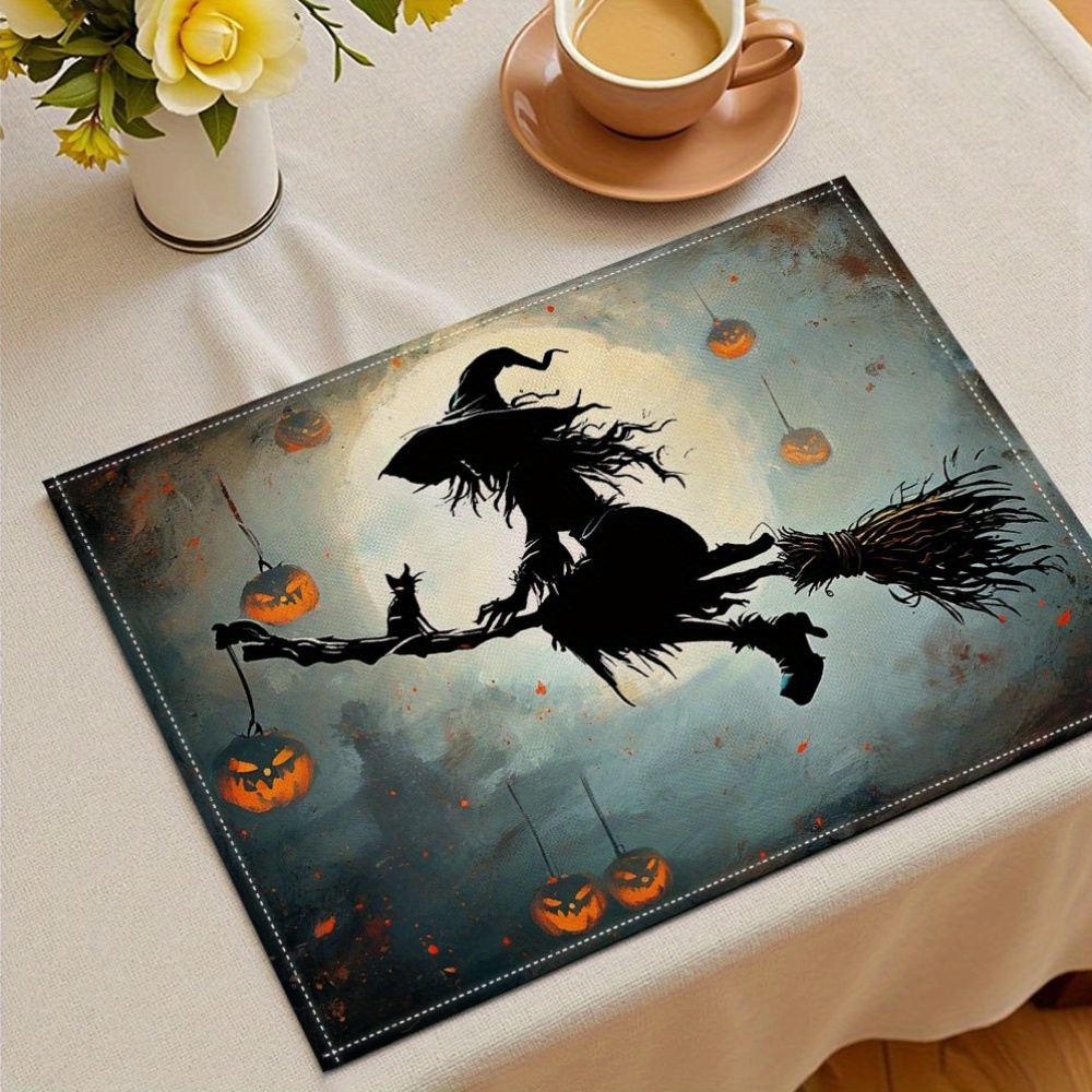 Set di 4 tovagliette a tema Ha - Pumpkin Lantern Halloween recensione e prezzo